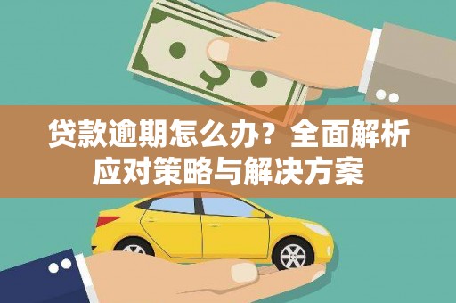朔州贷款逾期怎么办？全面解析应对策略与解决方案
