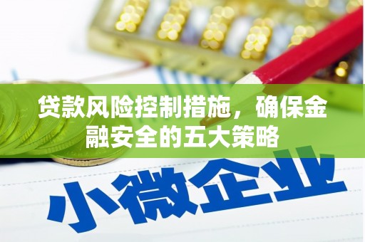 朔州贷款风险控制措施，确保金融安全的五大策略