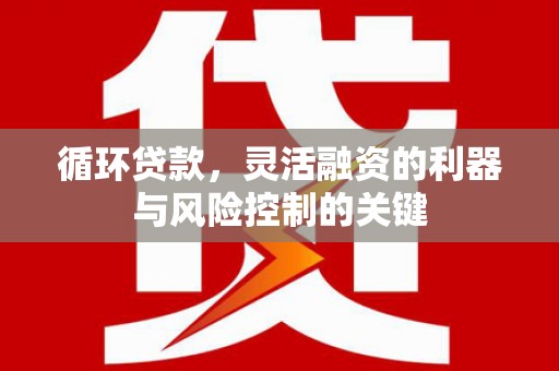 朔州循环贷款，灵活融资的利器与风险控制的关键