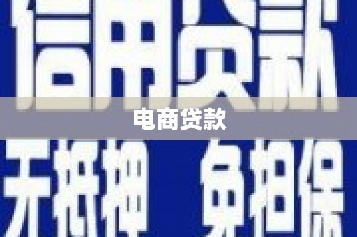 朔州电商贷款
