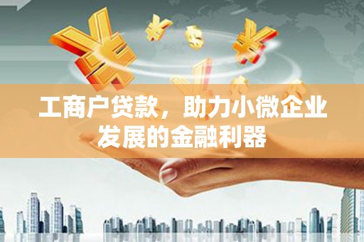 朔州工商户贷款，助力小微企业发展的金融利器
