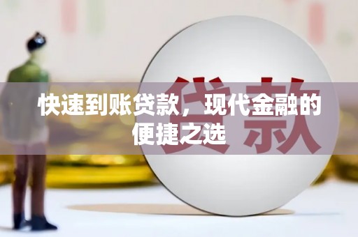 朔州快速到账贷款，现代金融的便捷之选