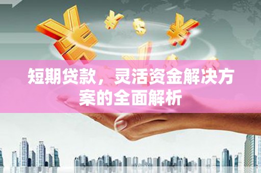朔州短期贷款，灵活资金解决方案的全面解析