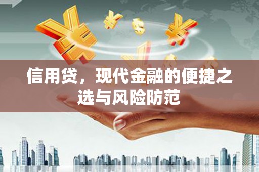 朔州信用贷，现代金融的便捷之选与风险防范