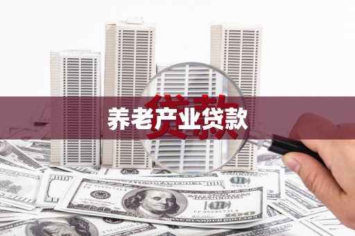 朔州养老产业贷款