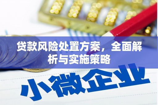 朔州贷款风险处置方案，全面解析与实施策略